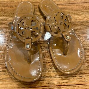 Tory Burch Patent Millers, size 7 (size is no longer visible)